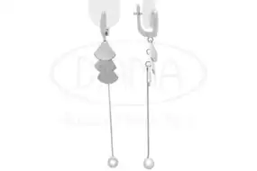 Срібні сережки