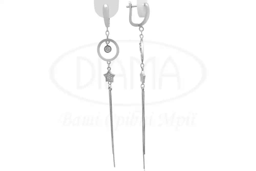 Срібні сережки фото 1