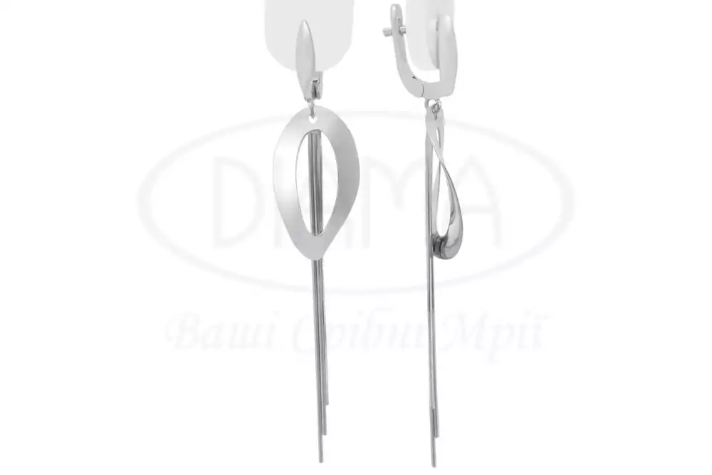 Срібні сережки фото 1