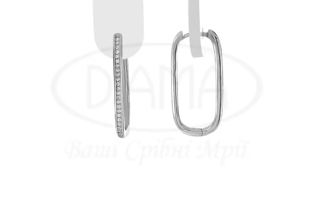 Срібні сережки фото 1