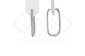 Срібні сережки