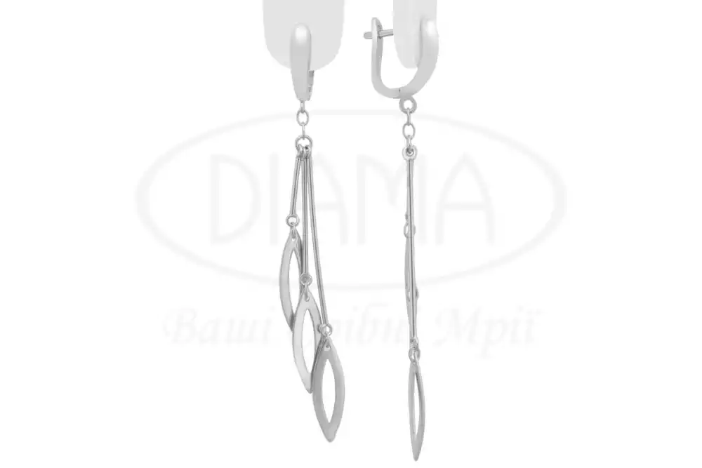 Срібні сережки фото 1