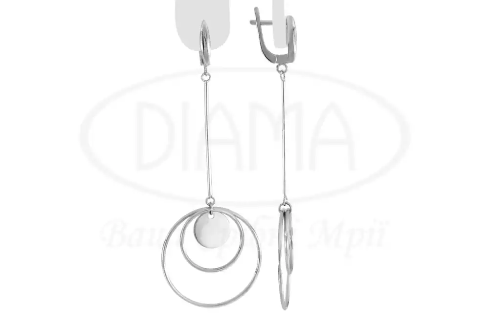 Срібні сережки фото 1