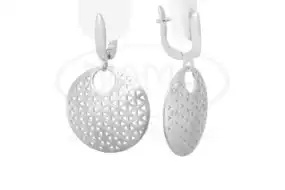 Срібні сережки