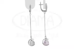 Срібні сережки