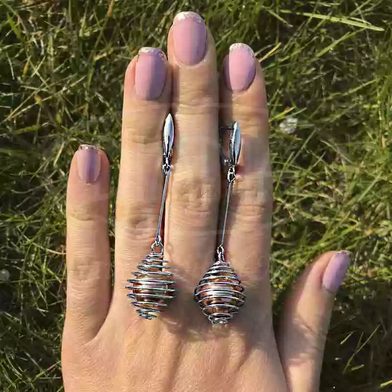 Срібні сережки фото 2