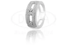 Каблучка срібна