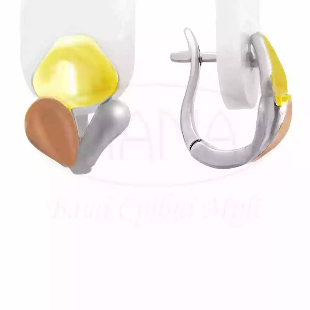 Срібні сережки фото 1