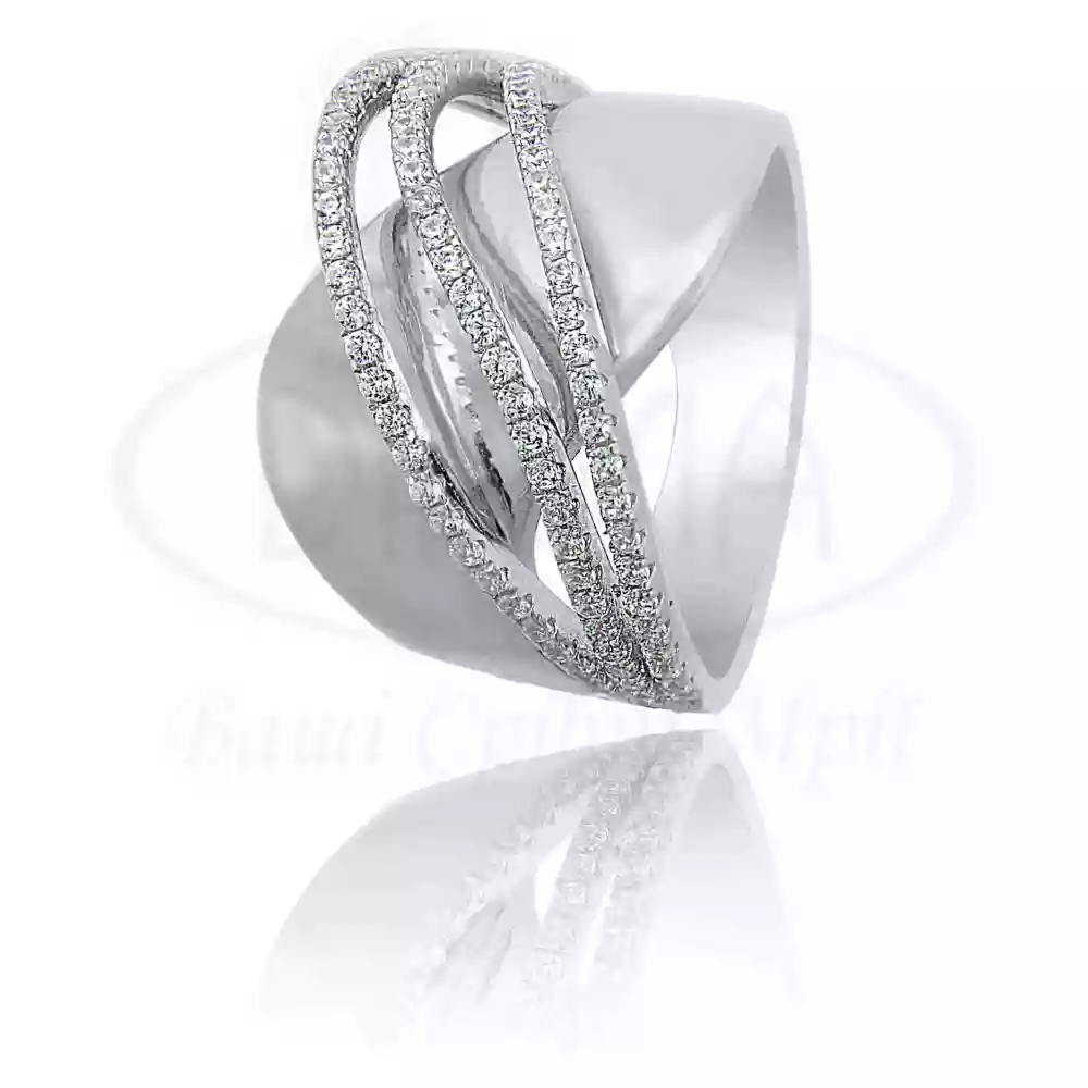 Срібна каблучка з Цирконом фото 1