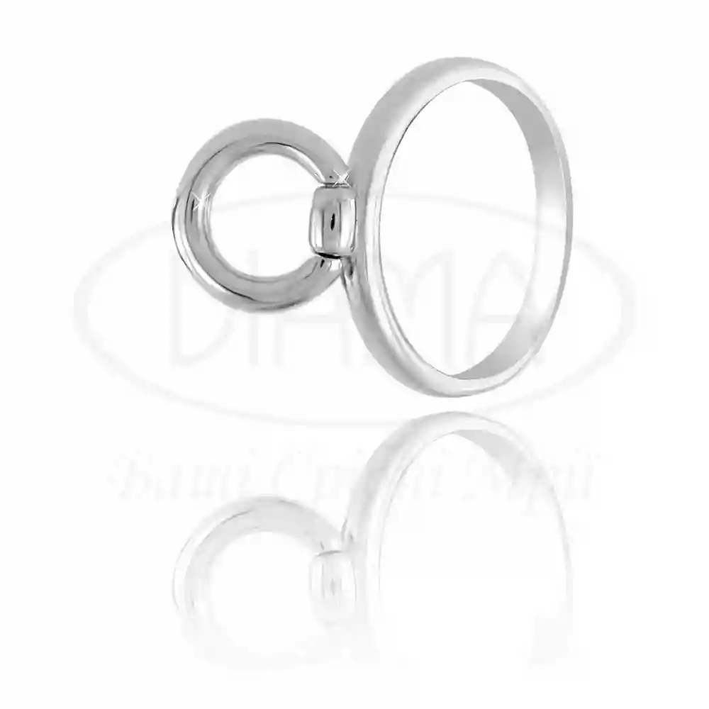 Каблучка срібна фото 2