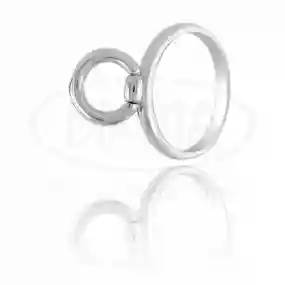 Каблучка срібна