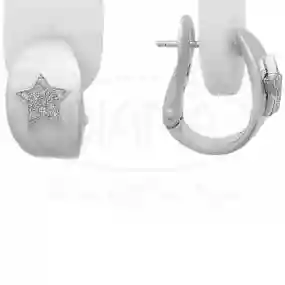 Сережки срібні "Зірка"