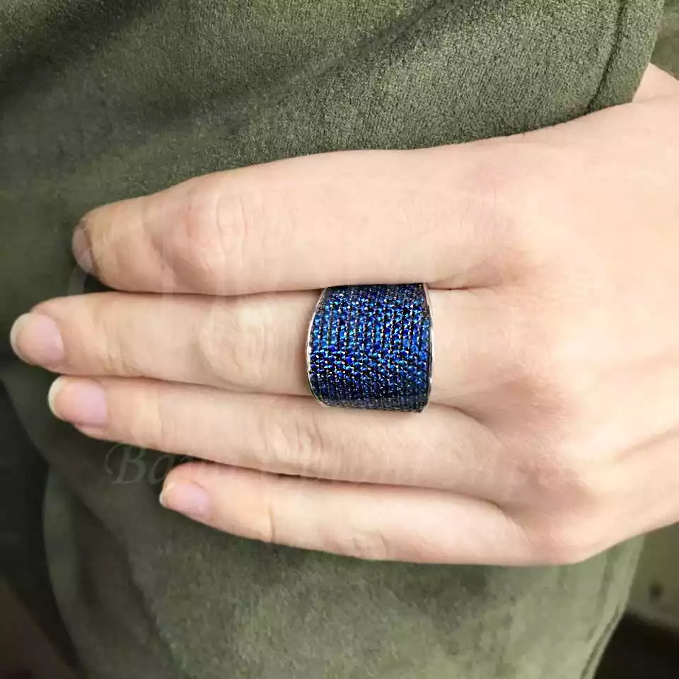 Каблучка срібна з Цирконом фото 2