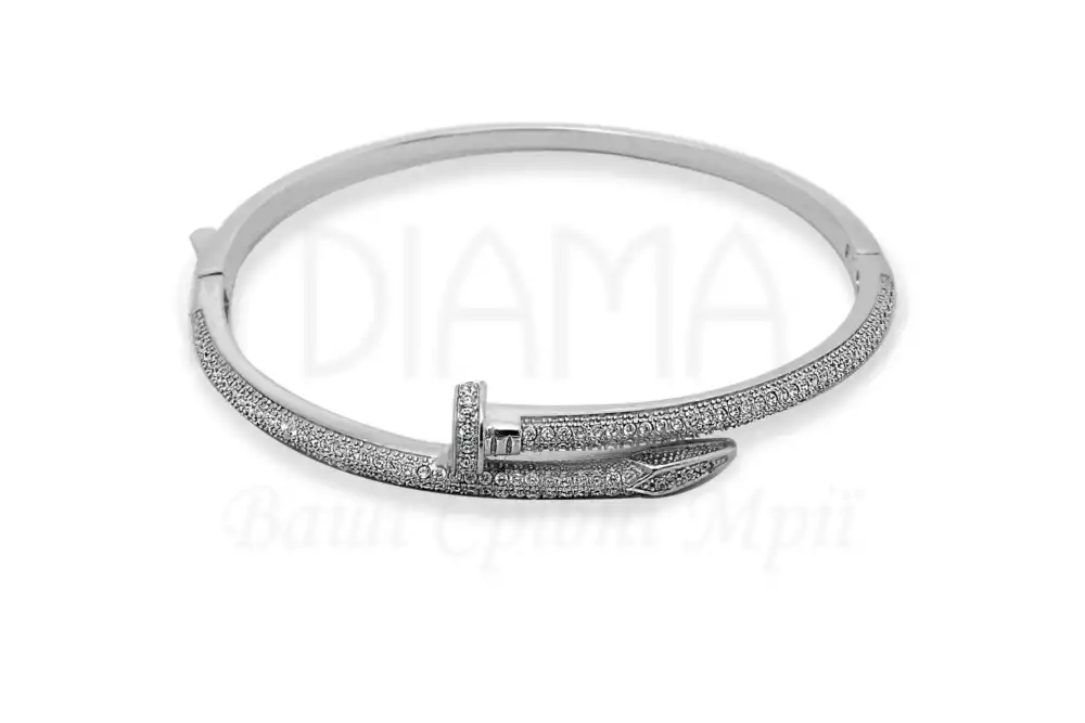 Браслет срібний фото 1