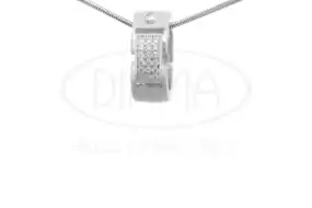 Срібна підвіска