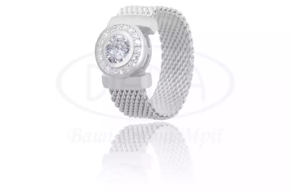 Срібна каблучка фото 1