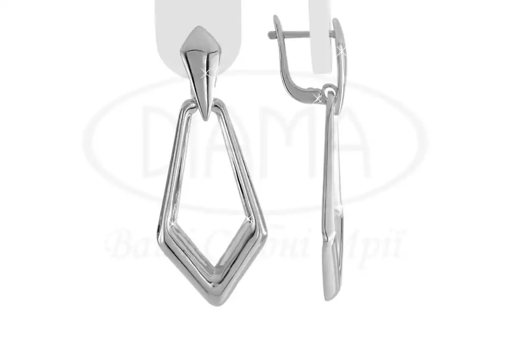 Срібні сережки фото 1