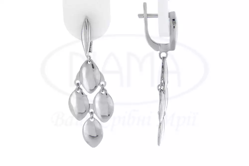 Срібні сережки фото 1