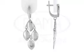 Срібні сережки