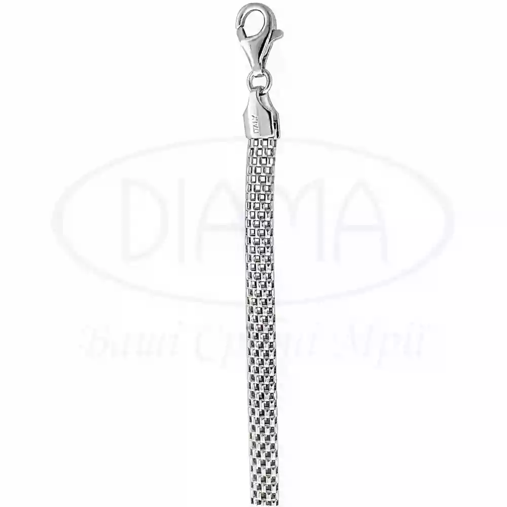 Ланцюг срібний "Снейк Плаский" фото 2