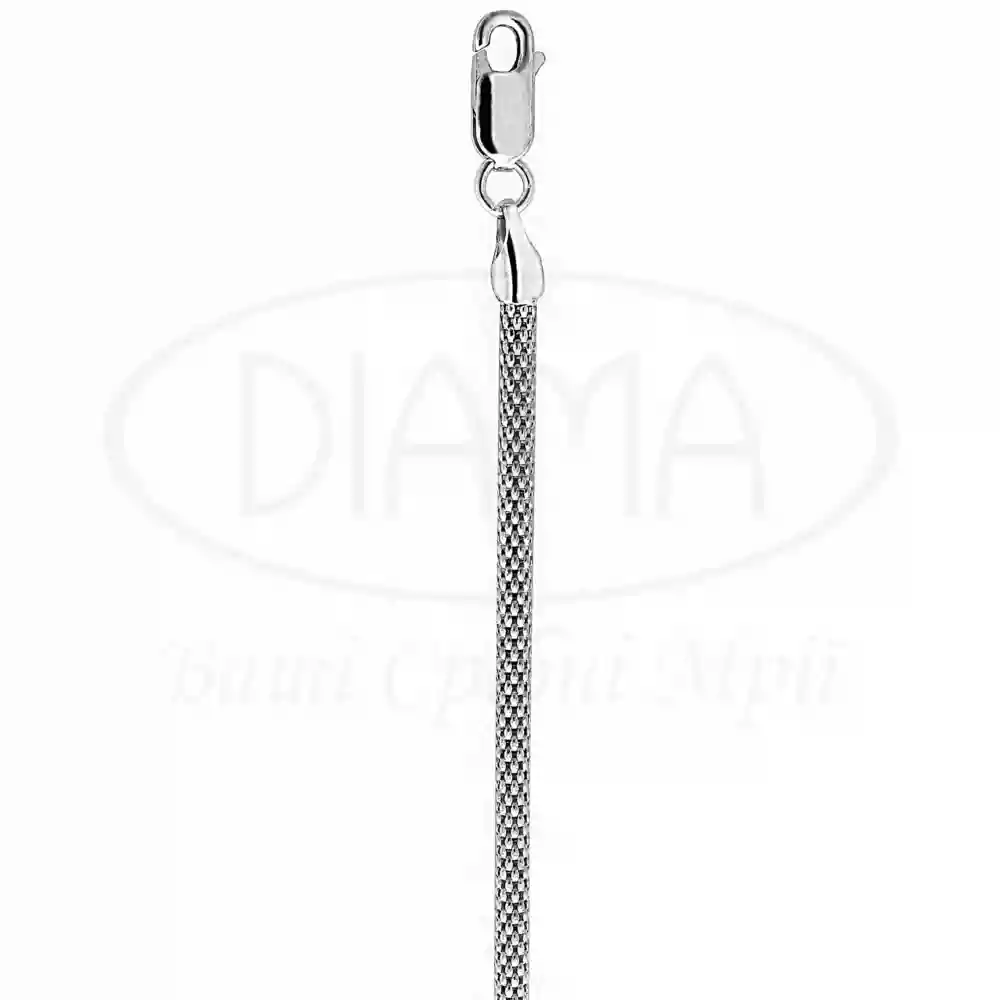 Ланцюг срібний "Снейк Пустотілий" фото 2