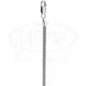 Ланцюг срібний "Снейк Пустотілий"