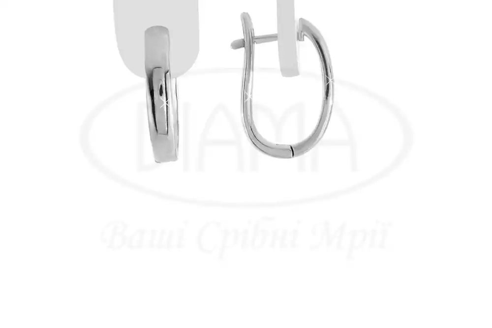 Срібні сережки фото 1