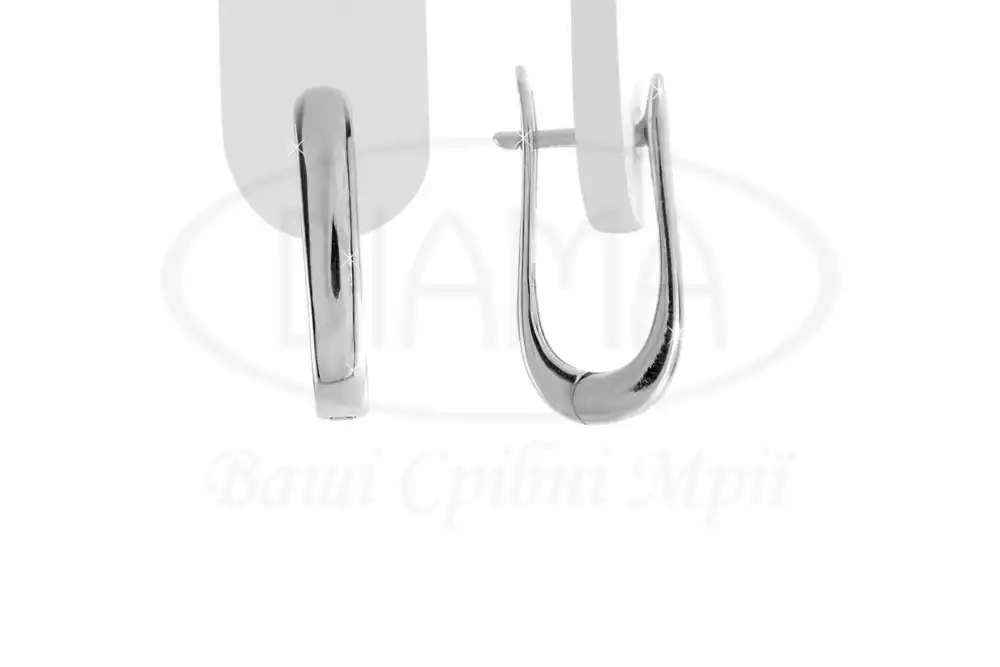 Срібні сережки фото 1