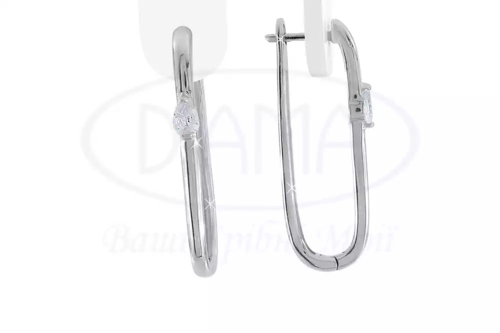 Срібні сережки фото 1