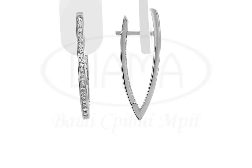 Срібні сережки фото 1