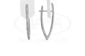 Срібні сережки