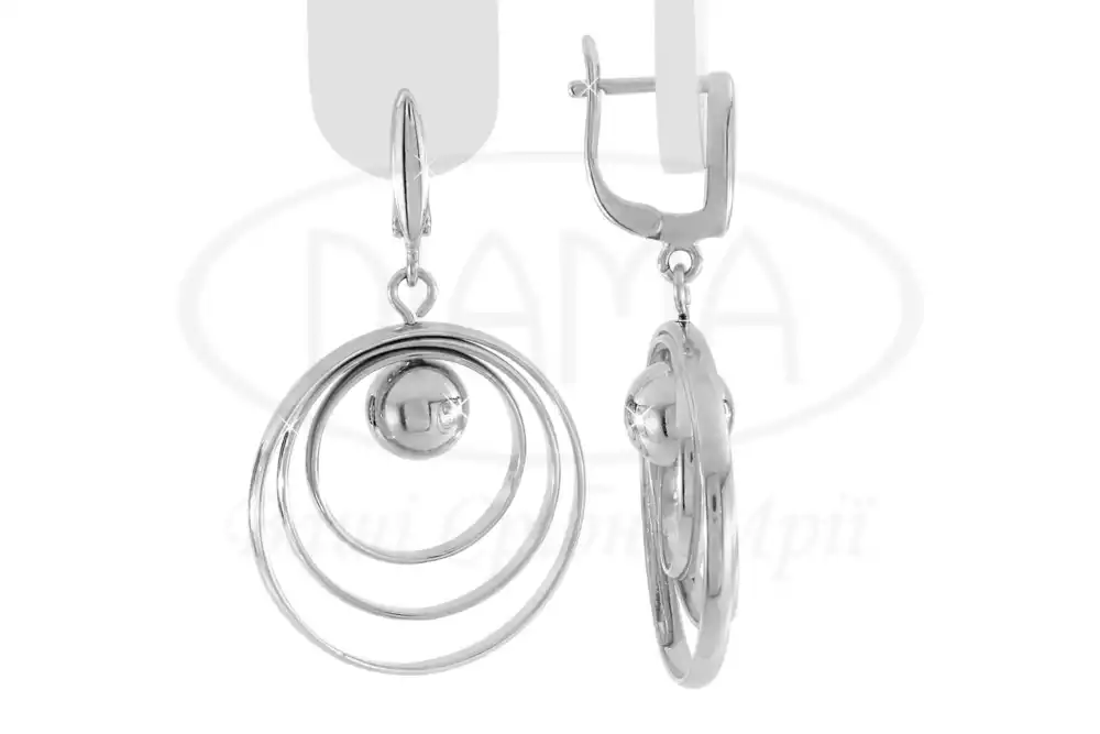 Срібні сережки фото 1