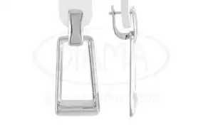 Срібні сережки