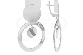 Срібні сережки