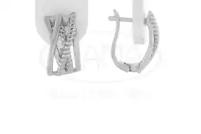 Срібні сережки
