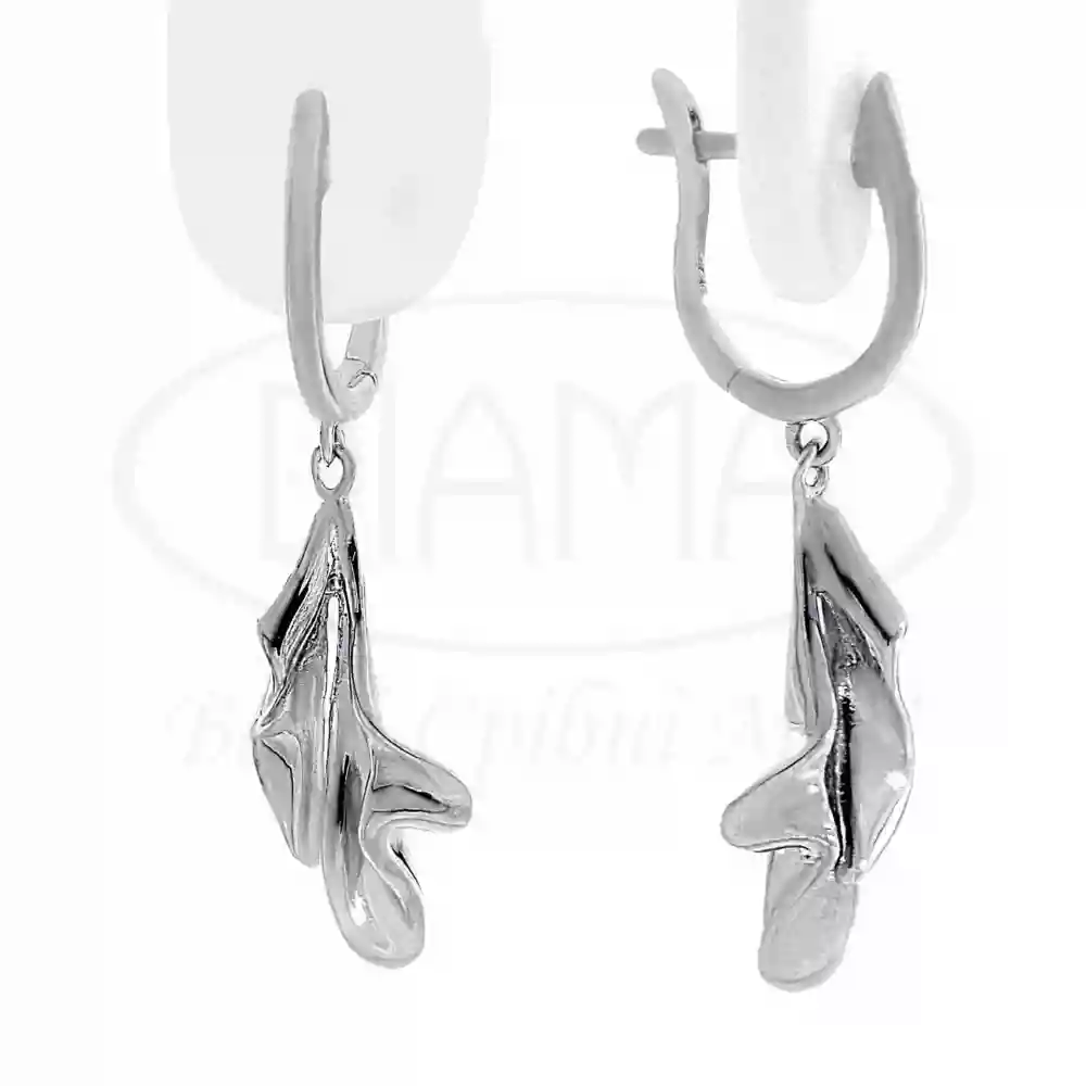 Срібні сережки фото 1