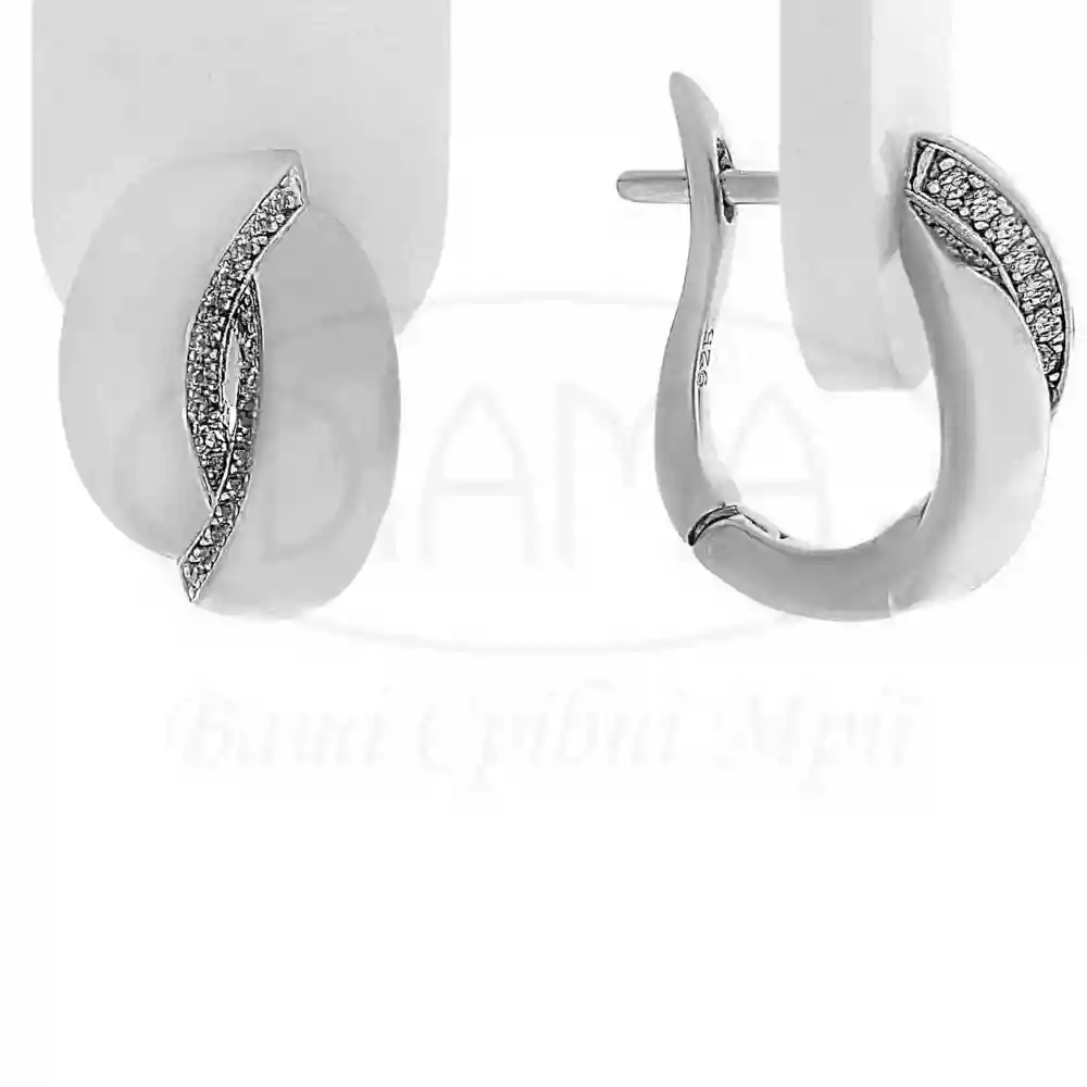 Срібні сережки фото 1