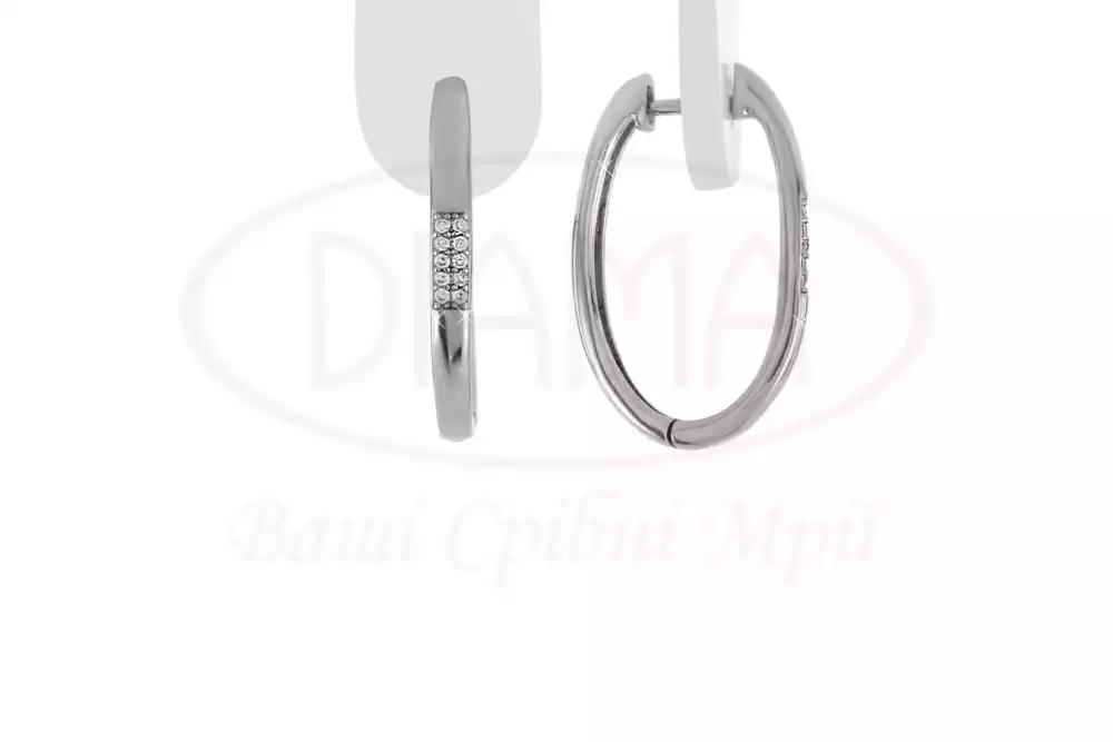 Срібні сережки фото 1