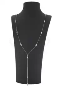 Срібне кольє