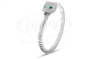 Браслет срібний "Пантера"