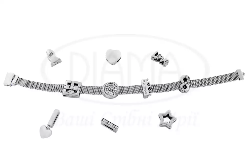 Шарм срібний для браслета фото 3