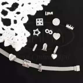 Шарм срібний для браслета