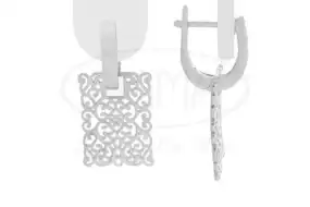 Срібні сережки