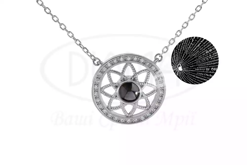 Срібне кольє фото 1