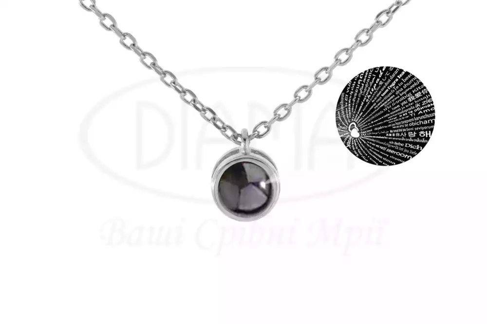 Срібне кольє фото 1