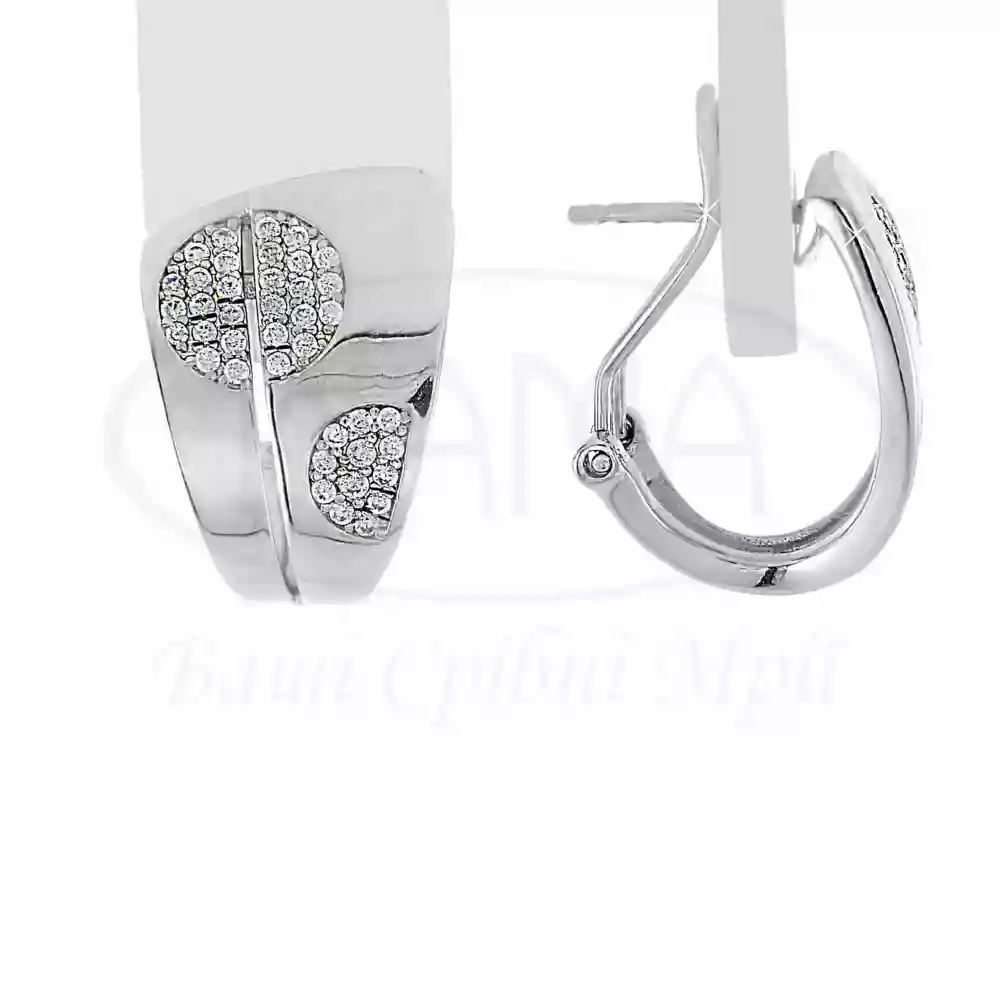 Срібні сережки фото 1