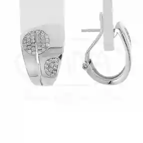 Срібні сережки