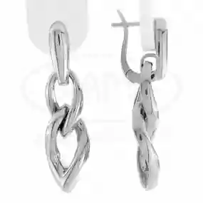 Срібні сережки