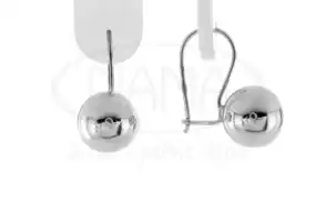 Срібні сережки "Кулька"