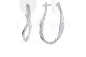 Сережки срібні закручені